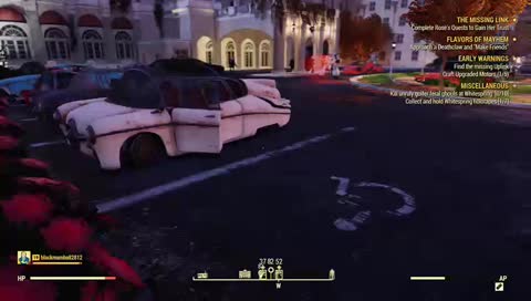 Roaming the wasteland like a boss