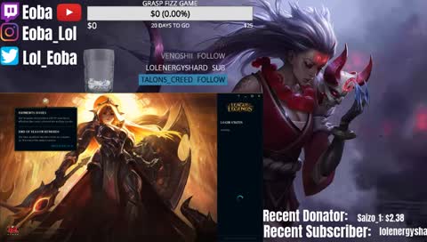 [NA]#1 Challenger Talon/Diana - !coaching !subbenefits !mobatalon !mobadiana