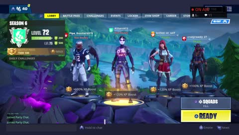 F4F & Promte Your Stream! After Hours #Salty, Come Chat, Follow ❤❤ 420 Friendly #SuportSmallStreamers #CE