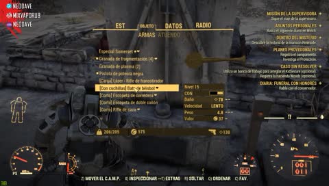 [ES] Fallout 76 - Misiones a tope (nivel 20)