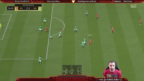 ⚽FUT⚽ - [PS4] #Mahlzeit🏆 - Rivals, Neues Team und Smalltalk -  🎲!Punkte #Endzeitfamilie !amazon !sub