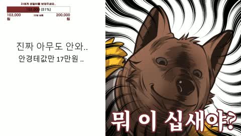 [화난늑대] 설마 오늘 생일인데 아무도 안와?..