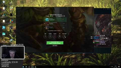 Challenger rank 13 peak s8 | New sponsor | !QB !loots !schedule