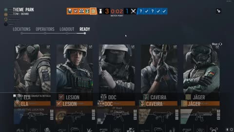 R6 Seige -  Turbo Throws