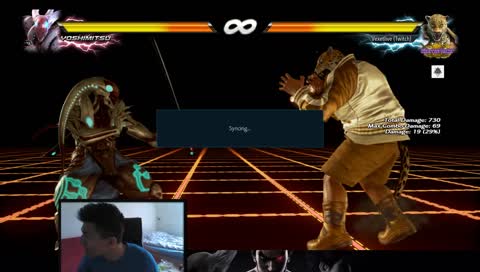 Tekken Pimp - King going for Raijin

