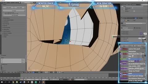 Avatar work and chatting