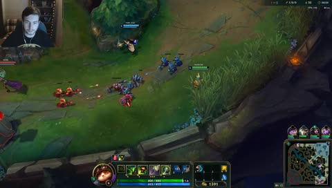 Первый стрим. League Of Legends