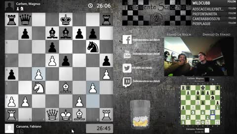 [IT] Follemente Scacchisti - WCC2018 LIVE su Chess.com | TIEBREAKS