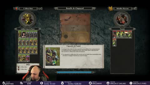 [FR/EN] Malga - Après Midi Total War puis Soirée WoW