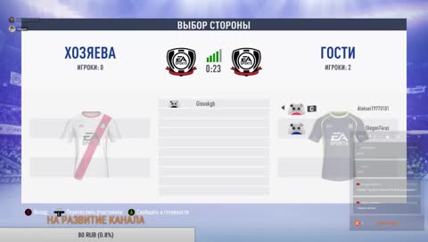 FIFA19 режим профи.