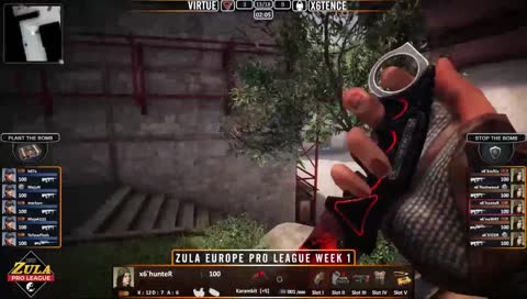 VirtuE vs x6tence | Zula Europe Pro League | Dzień 2 | Po Polsku Komentują: Daws0N & P1xa