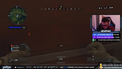 🏆 NUEVO SPONSOR! [RECORD MUNDIAL KILLS BLACKOUT ESCUADRONES] con @EupHo15 ( 1 sub = 1 cofre 🎮)