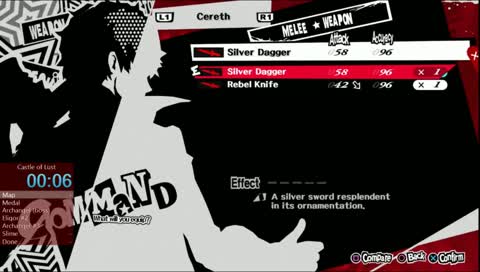 Persona 5 de-rust/re-learning the speedrun (True End/Hard)