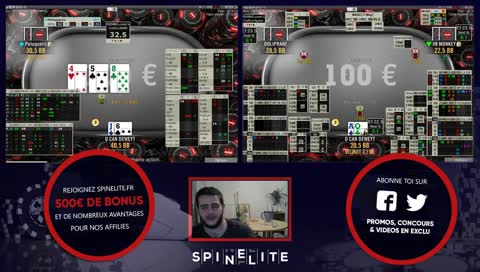 TOP SPIN de 20h à 22h : 50€ de ticket à gagner !