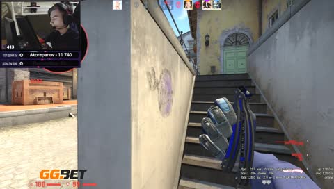 Небольшой ламповый поток | FACEIT 3k+ ELO | Задержка 30с