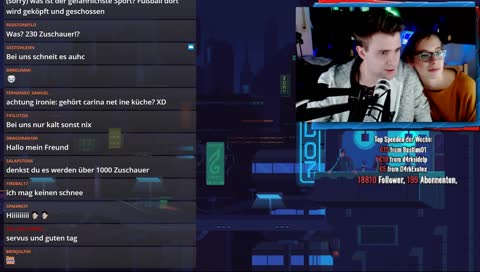 Super entspannender Talk hier! XD