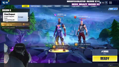 The Danke Duo's Nite :D I !prime /Twitter- @WE4ZY_E