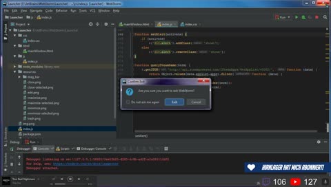 Ein Launcher in Electron (Bin nicht der beste Programmierer)