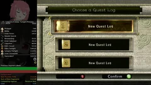 [FR/EN] Twilight Princess - Any% speedruns for 3:20