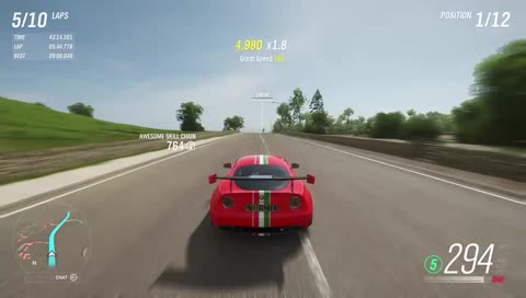 Was gonna be 50 Laps, but its 10.