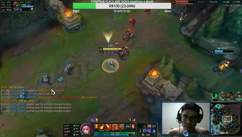 pior jogador de lol do mundo