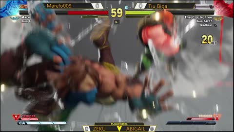 Desafio de Grupos Zeku vs Abigail | Urien vs G