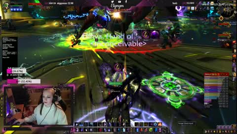 Elynym Live - H/M Uldir Raid - 382 Arcane Mage
