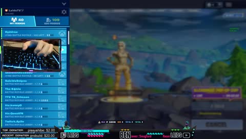 Trying to not get bored of this game (finger cam) 1000+ wins/ !commands !discord !instagram 