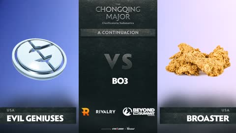 Chongquing Major  -  Clasificatorias NA - REBROADCAST