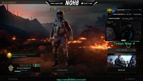 (RD2) 2v2 CMG Blackout Tourney | 24hr+ Stream | Team Natural Selection (nS)