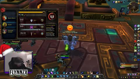 Flynnzx - 2.9xp 6xglad 2750cr Spriest/2500cr boomy - 3v3 on Boomy