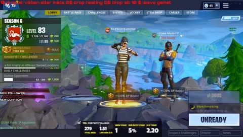 spiller med followers joine 270+ wins  DK/ENG