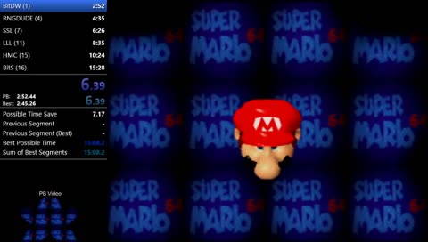 16 star PB attempts PB: 15:28