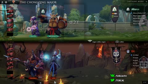 Реванш [RU] OG vs Alliance | Bo3 | The Chongqing Major Europe Qualifier by @Tekcac