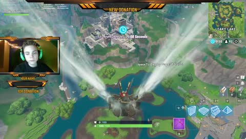 Fortnite gameplay (can play other games if you want)