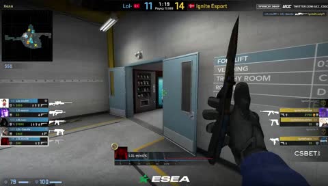 (RU) ESEA Advanced Season 29 Europe | Ignite vs ex-Royal Bandits | bo3 | by @CyberFocus 