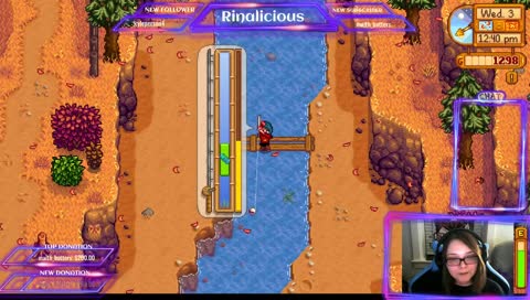 Another relaxing day w/ stardew! Drop by and say hi!