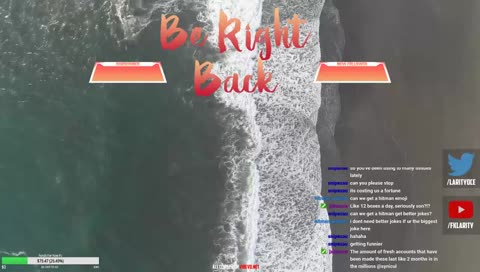 [OCE] Someone donate 5k bits lol | !command | Twitter @LarityOCE | Fortnite