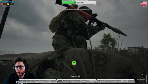 Squadleader Trommler am Start!