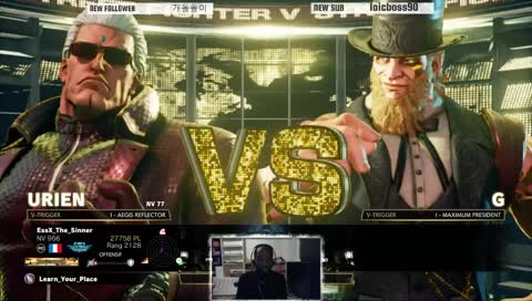 SFVAE -  Road to Master - Random Urien