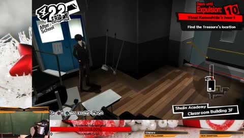 Persona 5 Blind playthrough! Help Bandid beat this game! F4F.