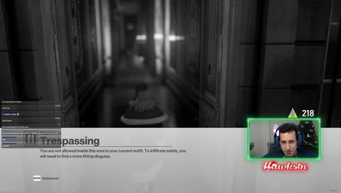 Agent 47 can't even sneak up and roast this streamer | UNROASTABLE!! (except by chat every 30 seconds)