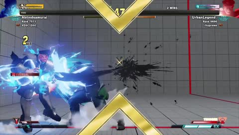 "Dont think, feel. Ryu player on ranked. The grind to the next level.