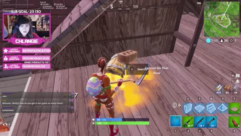 DOING MY FORTNITE CHALLENGES OOF // (Socials: @Chlangie)