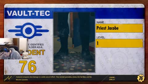 priest jacobe cleaning up the WV