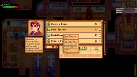🔴 Stardew - Co-op - Started a new game!! Farming and farming loots!