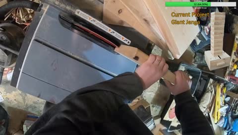 Woodworking - Customer Orders - Giant Jenga