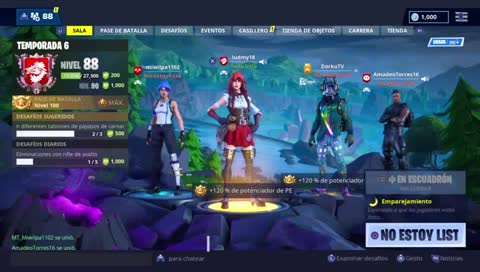 En directo como siempre <3