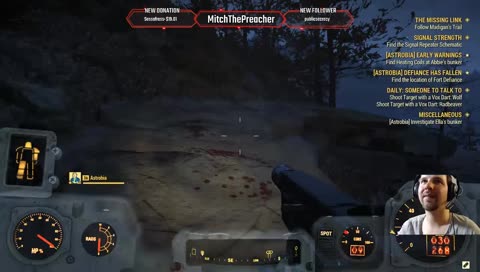 Fallout 76 - Kissrer goes for first tracks at Top O' the World