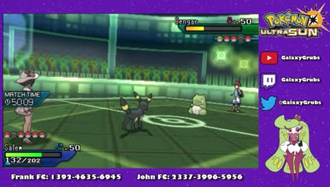 Pokemon Ultra Sun and Ultra Moon viewer battles, come fight us